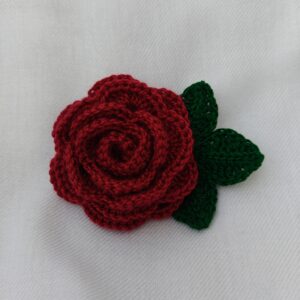Ruby Rose Brooch