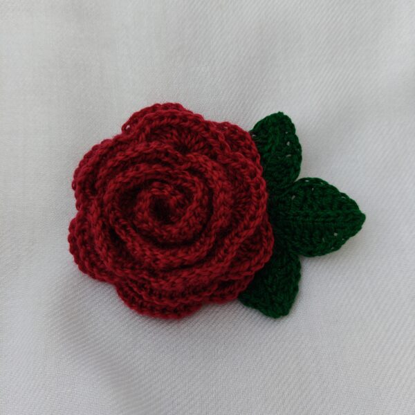 Ruby Rose Brooch