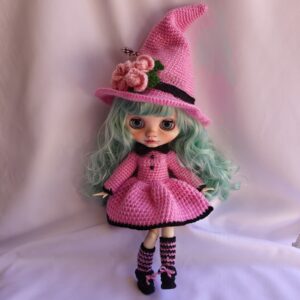 Pink Witch Blythe Outfit